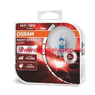 H7 12V,55W OSRAM / NIGHT BREAKER +150%